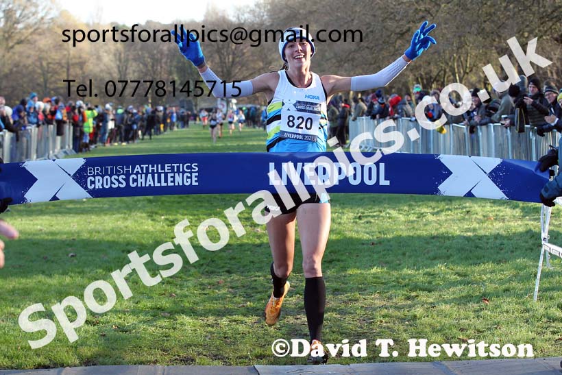 Senior Women and Under-23s, European Cross Country Championships Trials, Sefton Park, Liverpool. Photo: David T. Hewitson/Sports for All Pics